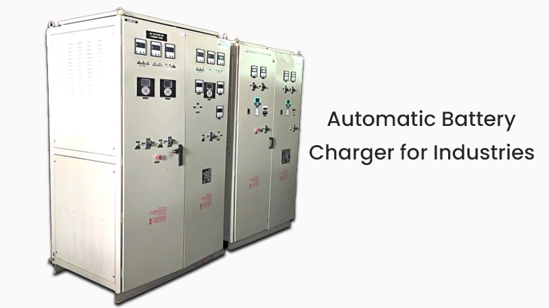 Automatic Battery Charger for Industries: Vivatek Operator-Free Factory Solution MSME