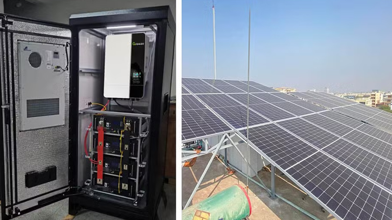 Lithium Battery Solar Hybrid System for Commercial & Industrial Power Solutions