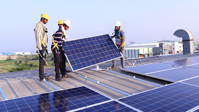 Factory Rooftop Solar in Tamil Nadu – How One Manufacturing Unit Cut Electricity Cost by 45%