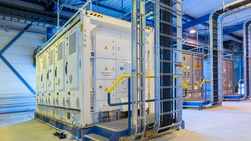 industrial battery energy solution for factories and large commercial power consumers