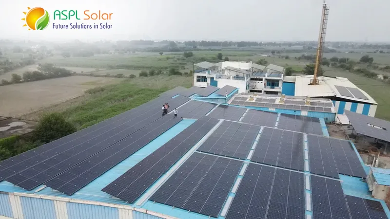 Solar Solutions for Textile Industries in Tamil Nadu – Industrial Rooftop Solar by ASPL