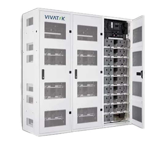 Vivatek lithium battery system for Battery Energy Storage Systems (BESS), UPS, solar energy storage, telecom, and commercial applications.